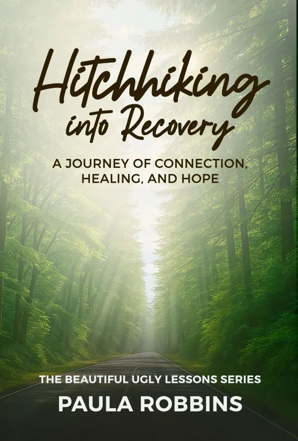 Hitchhicking into Recovery Book Cover | GracePoint Publishing Hitchhicking into Recovery Book Cover